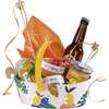 Oval Cardboard Basket &#8220;Citrus Garden&#8221; collection : Trays, baskets