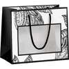 Paper bag with window "Prestige Cacao" collection : Boxes
