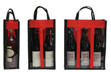 Non-woven bottle's bag with window : News